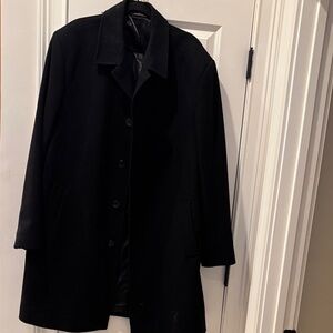 London Fog Black Trench Coat